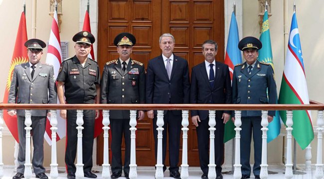 Bakan Akar, Türk devletleri bakanlarıyla bir araya geldi
