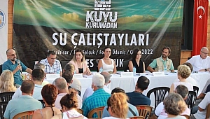 Efes tarlası yaşam köyünde su çalıştayı