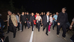 Kocatepe Zafer Yürüyüşü'nde Büyük Coşku