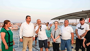 Sığacık Körfezi’nde yat limanına tepki; Doğa katliamına hayır dediler