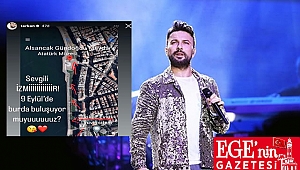 Tarkan 9 Eylül'de İzmir'e geliyor