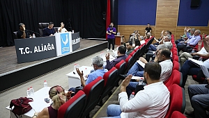 Aliağa Belediyesi Eylül Meclisi Toplandı