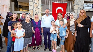 Başkan Sandal, Gümüşpala’da vatandaşla buluştu