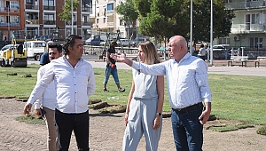 Kemalpaşa’da parklar yenileniyor