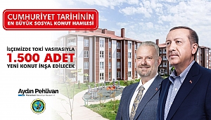 Menemen'e 1500 konut müjdesi