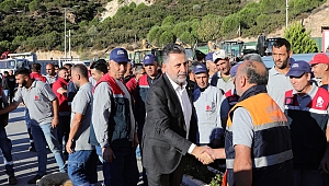 Başkan Sandal işçilerle buluştu: “Birliğimizi kimse bozamaz”