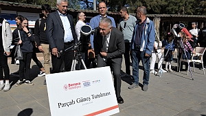  Büyükpark’ta güneş tutulması heyecanı