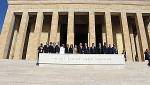 EGİAD Anıtkabir’de Atatürk’ün Huzurunda