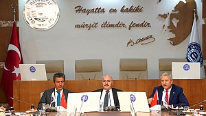 EÜ Danışma Kurulu, İzmir Valisi Yavuz Selim Köşger’in başkanlığında toplandı