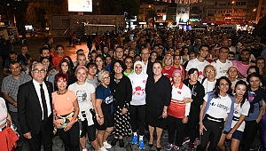 Bornova'da Cumhuriyet koşusu coşkusu