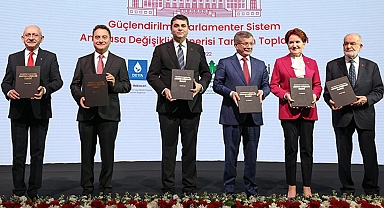 6'lı masanın anayasa değişikliği önerisi açıklandı