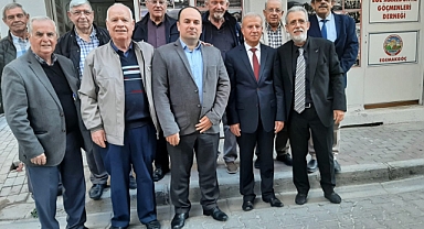 Ege Makedonya Göçmenleri Derneği Atatürk'ü unutmadı