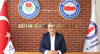 Eğitim-Bir-Sen İzmir 1 Nolu Şube Başkan Ali Kaya: Öğretmenlerin beklentileri karşılanmalıdır