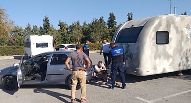 İnciraltı Kent Ormanı’ndaki karavanlar kaldırıldı