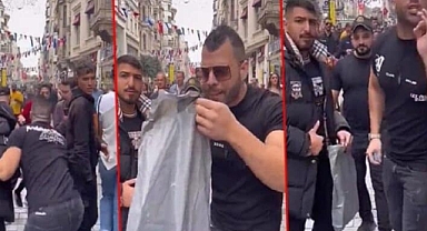 İstiklal Caddesi'nde infial yaratan videoyu çeken yabancı uyruklu şahıs gözaltına alındı