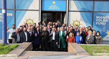 AK Parti İzmir İl Başkanı Kerem Ali Sürekli'den Konak ve Bayraklı ziyaretleri