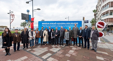 Brezilya Sokağı açıldı
