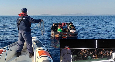 İzmir ve Muğla'da Yunanistan'ın ölüme ittiği 146 düzensiz göçmen kurtarıldı