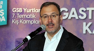 Bakan Kasapoğlu: Dünyanın en güçlü yurt altyapısına sahibiz