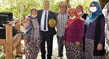 Bornova’da üretime destek