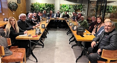 İzmir Basın Mensupları Derneği Yol Haritası Toplantısını Gerçekleştirdi