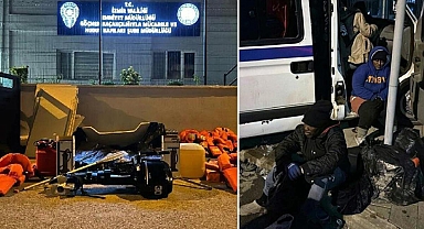 İzmir'de 74 kaçak göçmen yakalandı