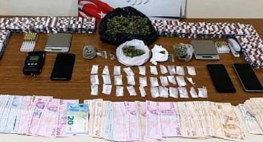 İzmir'de uyuşturucu operasyonu: 3 gözaltı