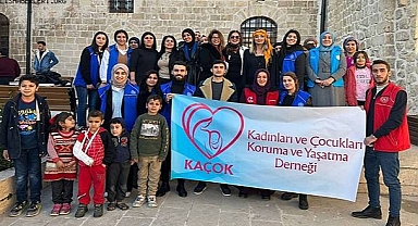 (KAÇOK) Kadınları ve Çocukları Koruma ve Yaşatma Derneği'nden Mardin'e Kütüphane