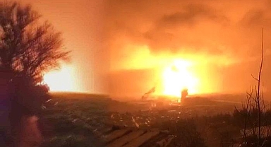 7.4'lük depremin ardından yangın! Doğal gaz boru hattı... BOTAŞ'tan açıklama geldi