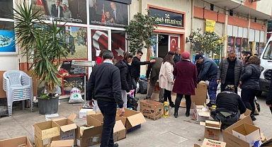 Beydağ’da yardım kampanyasına büyük destek