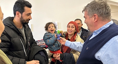 Çeşme’de depremzedelere Çamaşırhane hizmeti