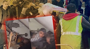 Depremin ardından enkazdan böyle çıkarıldı! Adana Yurt Mahallesi'ndeki o anlar herkesi ağlattı 'Çok şükür gel abim'