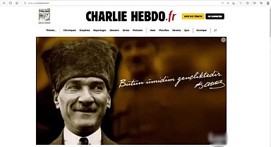 Depremle alay ettiği skandal karikatür tepki çekmişti! Charlie Hebdo hack'lendi: