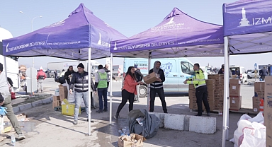 İzmir’den afet bölgesine destek yağıyor