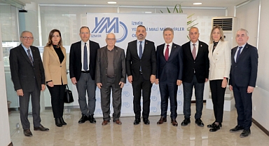 İzmir YMMO'ya CHP'li Aslanoğlu'ndan ziyaret