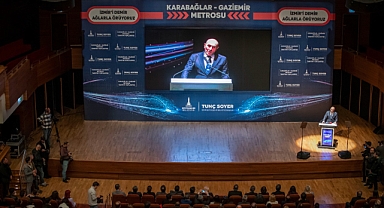 Karabağlar-Gaziemir Metrosu yola çıkıyor
