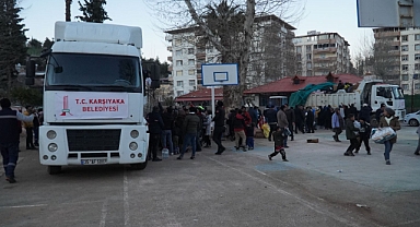 Karşıyaka’dan Islahiye’ye yardım eli