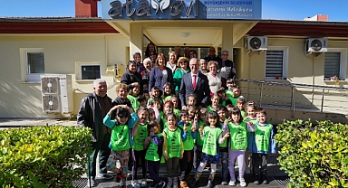 Ata Evi’nde fidanlar ile çınarlar buluştu