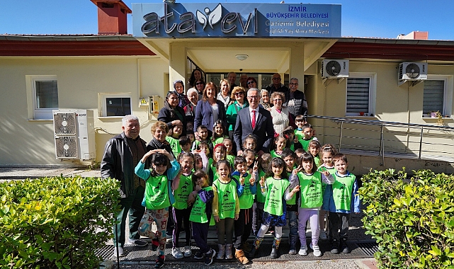 Ata Evi’nde fidanlar ile çınarlar buluştu