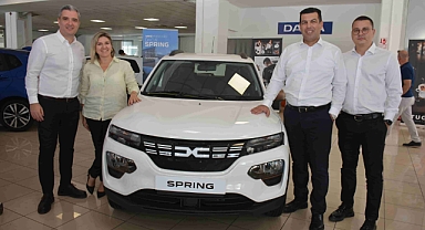 Dacia'nın ilk elektrikli otomobili Spring, Ermat'ta