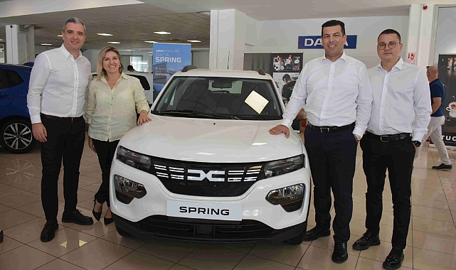 Dacia'nın ilk elektrikli otomobili Spring, Ermat'ta