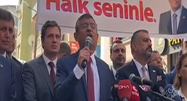 CHP Genel Başkan adayı Özgür Özel İzmir'de