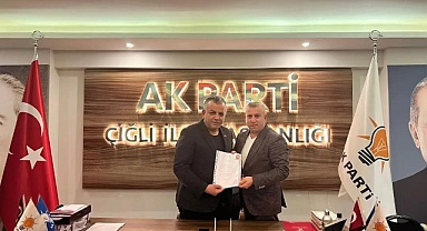 AK Parti Çiğli’de Tok, Meclis Üyeliği Aday Adaylığı dosyasını verdi