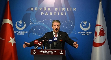 Büyük Birlik Partisi Genel Başkanı Destici'den asgari ücret açıklaması