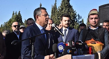 Özgür Özel, Menemen'de Kubilay Anması'na katıldı