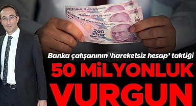 Savcılık sorgusunda itiraf etti... Banka çalışanı 50 milyon lirayı zimmetine geçirdi