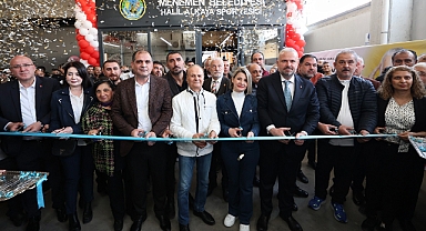 Menemen'de miting gibi açılış
