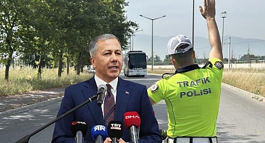 Bakan Yerlikaya'dan trafik tedbiri açıklaması: 66 bin 92 personel görevlendirildi