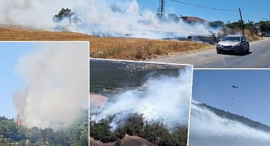 Balıkesir, Bursa ve Denizli'de alevlerle mücadele: Havadan ve karadan müdahale ediliyor