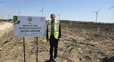Çanakkale'de 100 bin fidanlık hatıra ormanı